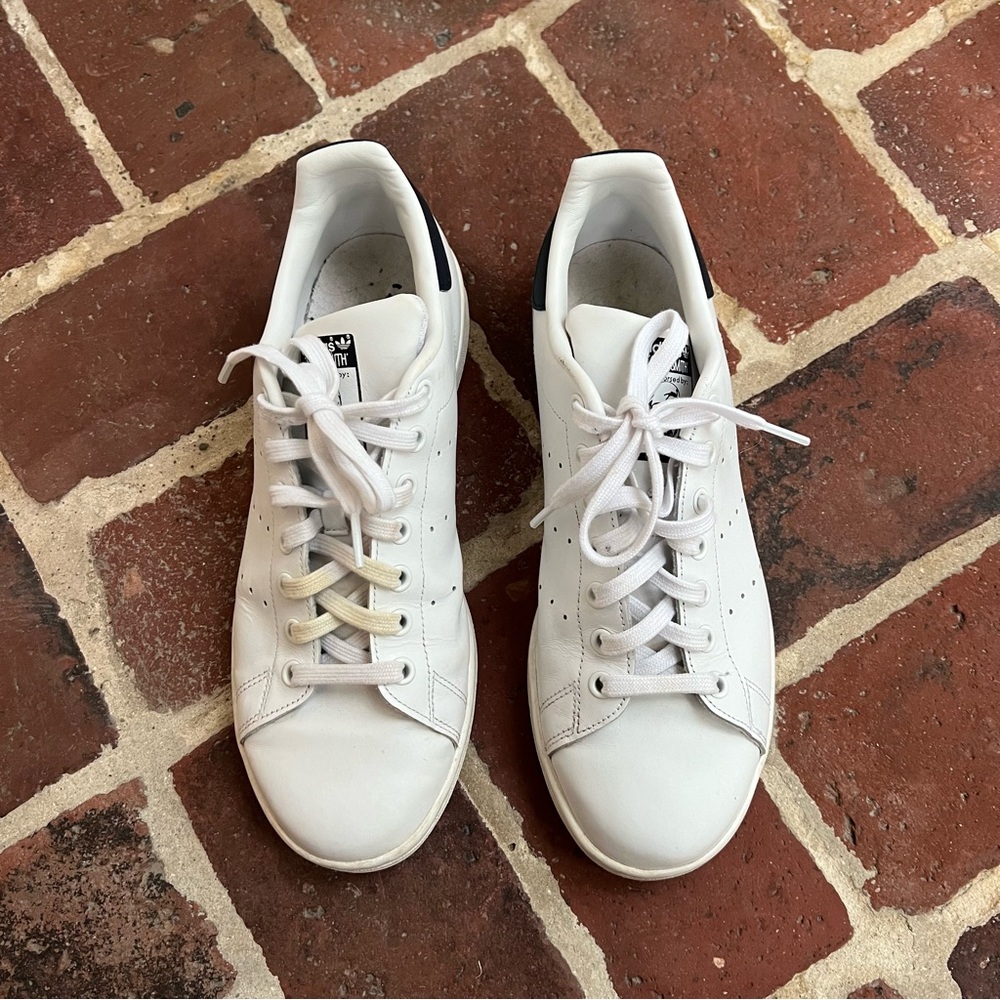 Adidas Stan Smith sneakers white with navy